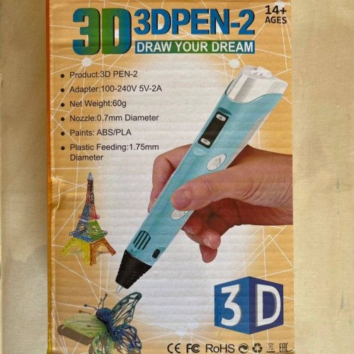 قلم سه بعدی ZPen مدل ZD-PEN2 طراحی خلاقانه