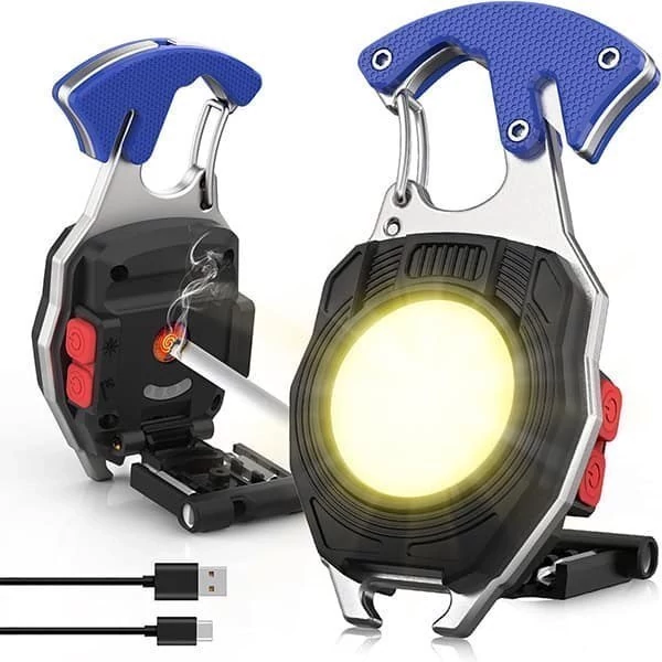 چراغ قوه چندکاره مدل W5147 با لامپ LED همراه فیلم محصول