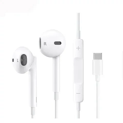 هندزفری سیمی اپل مدل Earpods USB C غیر اصل