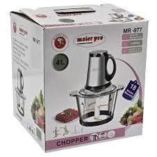 خردکن (غذا ساز، آبمیوه گیر) مایر 3.8 لیتر مدل 977 سفید